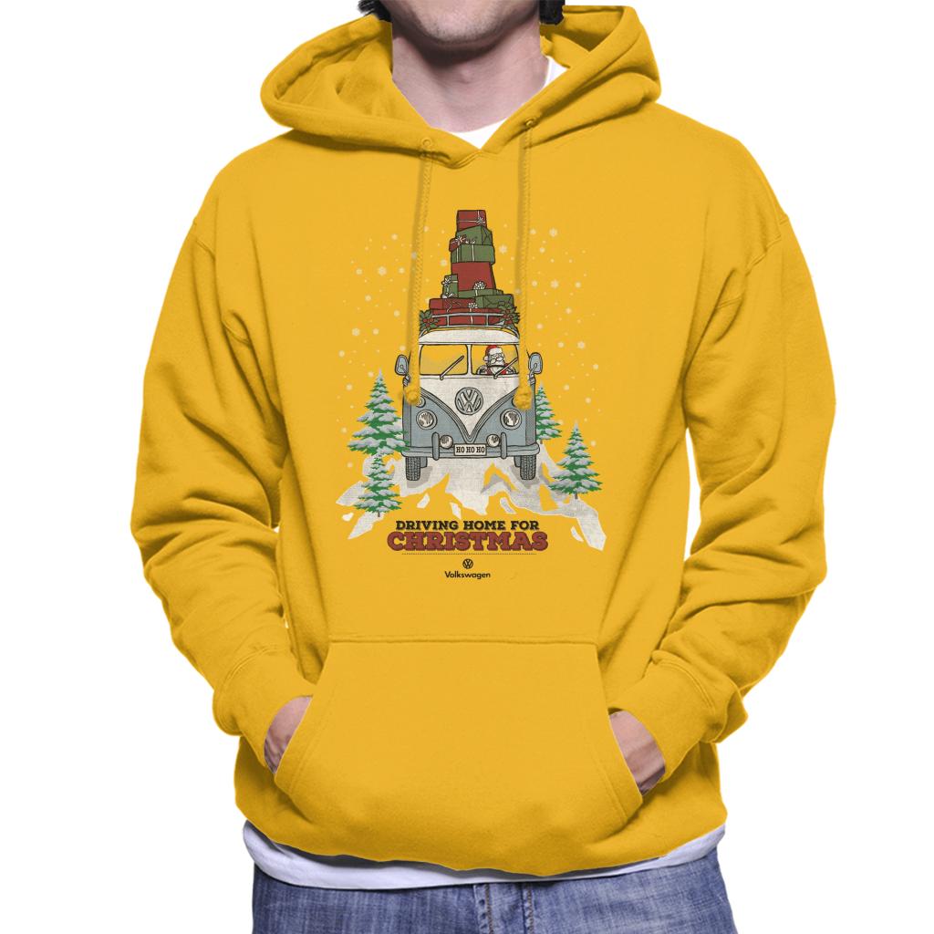 Volkswagen Christmas Driving Home For Men's Hooded product image 4