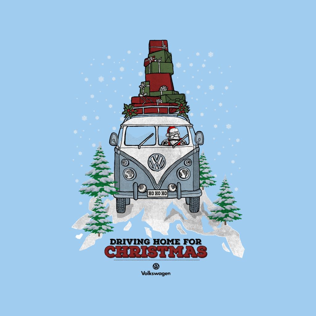 Volkswagen Christmas Driving Home For Men's Hooded product image 2