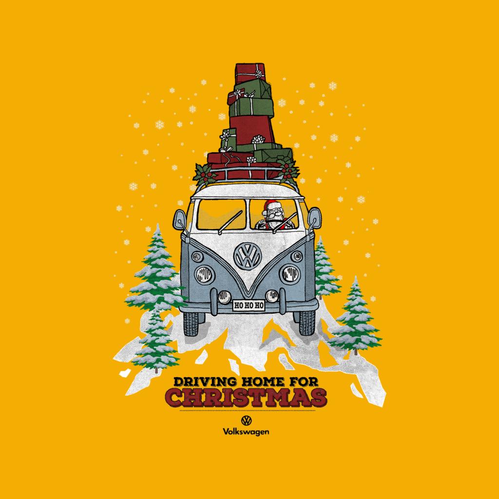 Volkswagen Christmas Dark Logo Driving Home For Xmas Men's product image 7