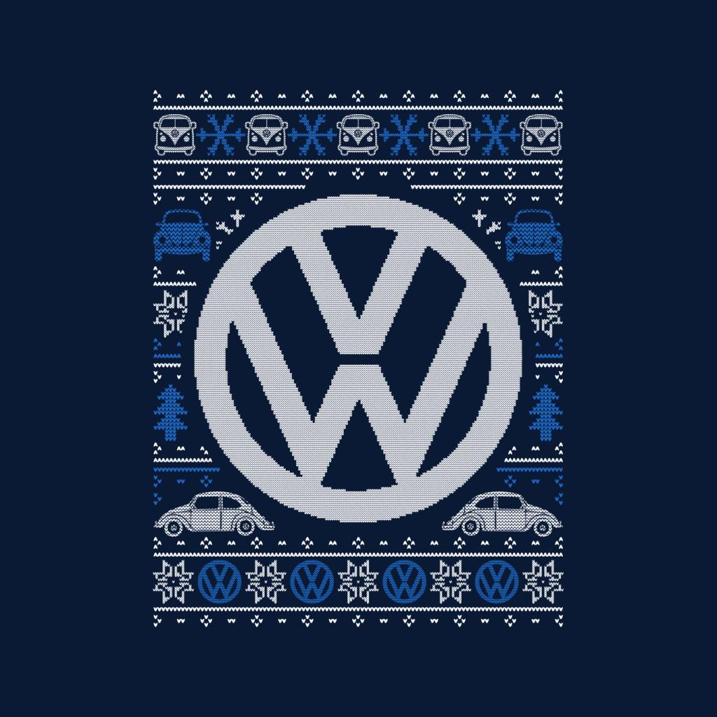 Volkswagen Christmas Festive Logo Men's T-Shirt product image 2