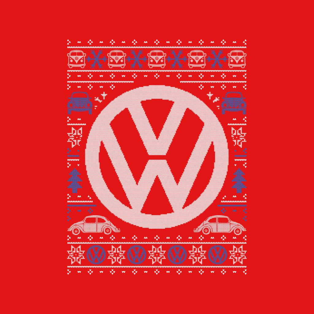 Volkswagen Christmas Festive Logo Men's T-Shirt product image 7