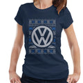 Volkswagen Christmas Festive Logo Women's T-Shirt product image 1