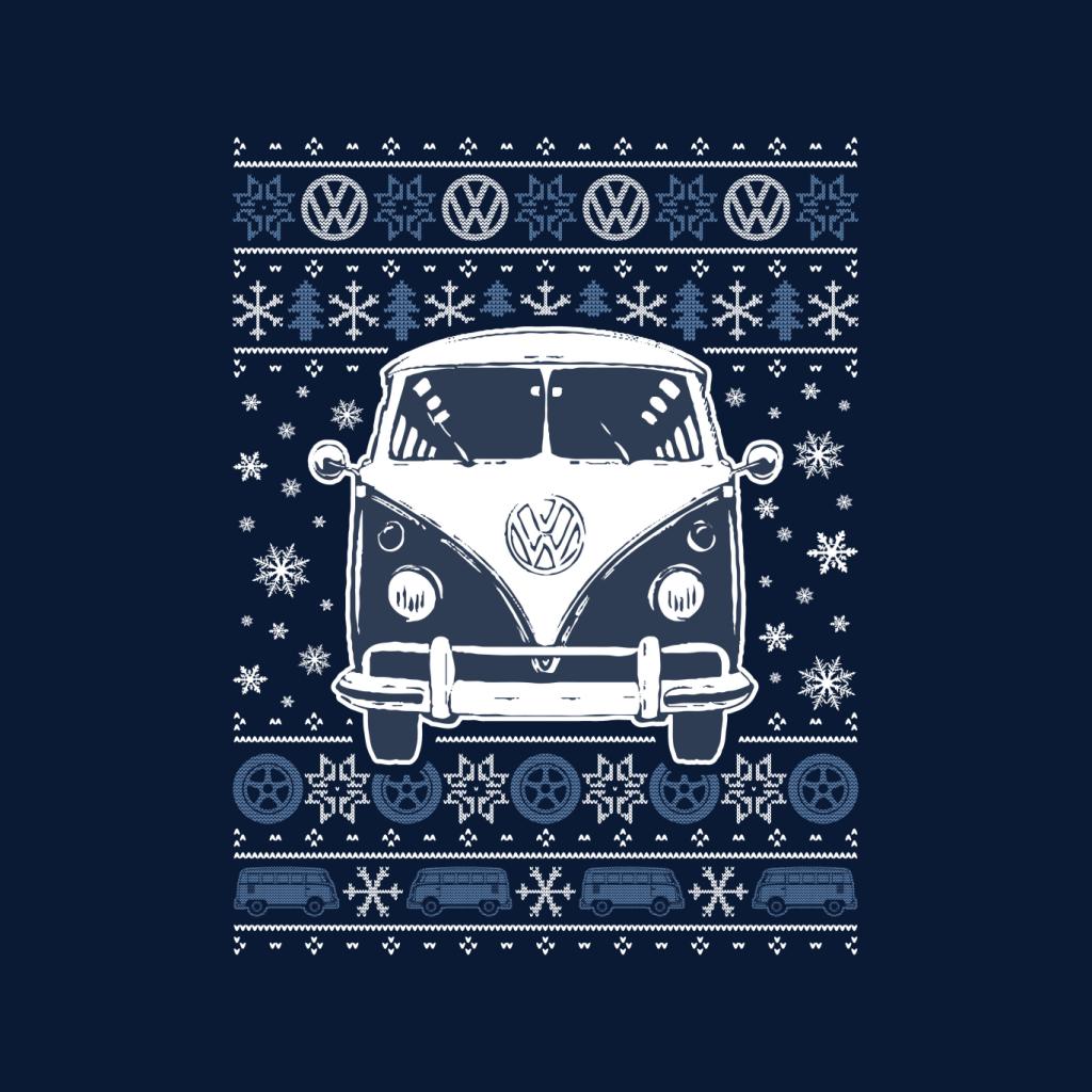 Volkswagen Type 2 Camper Christmas Knit Men's Sweatshirt product image 5