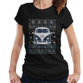 Volkswagen Type 2 Camper Christmas Knit Women's T-Shirt product image 1