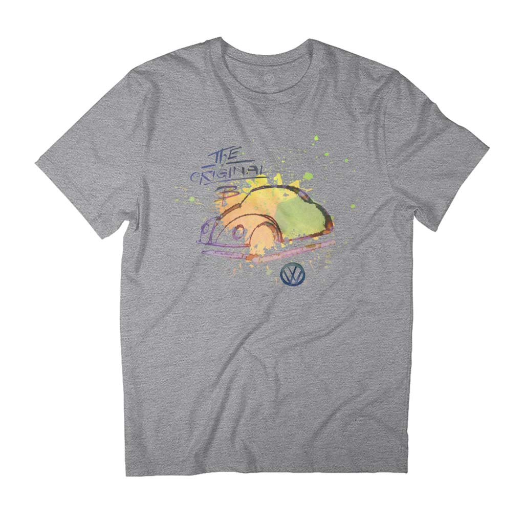 Volkswagen The Original B Paint Splatter Men's T-Shirt product image 1