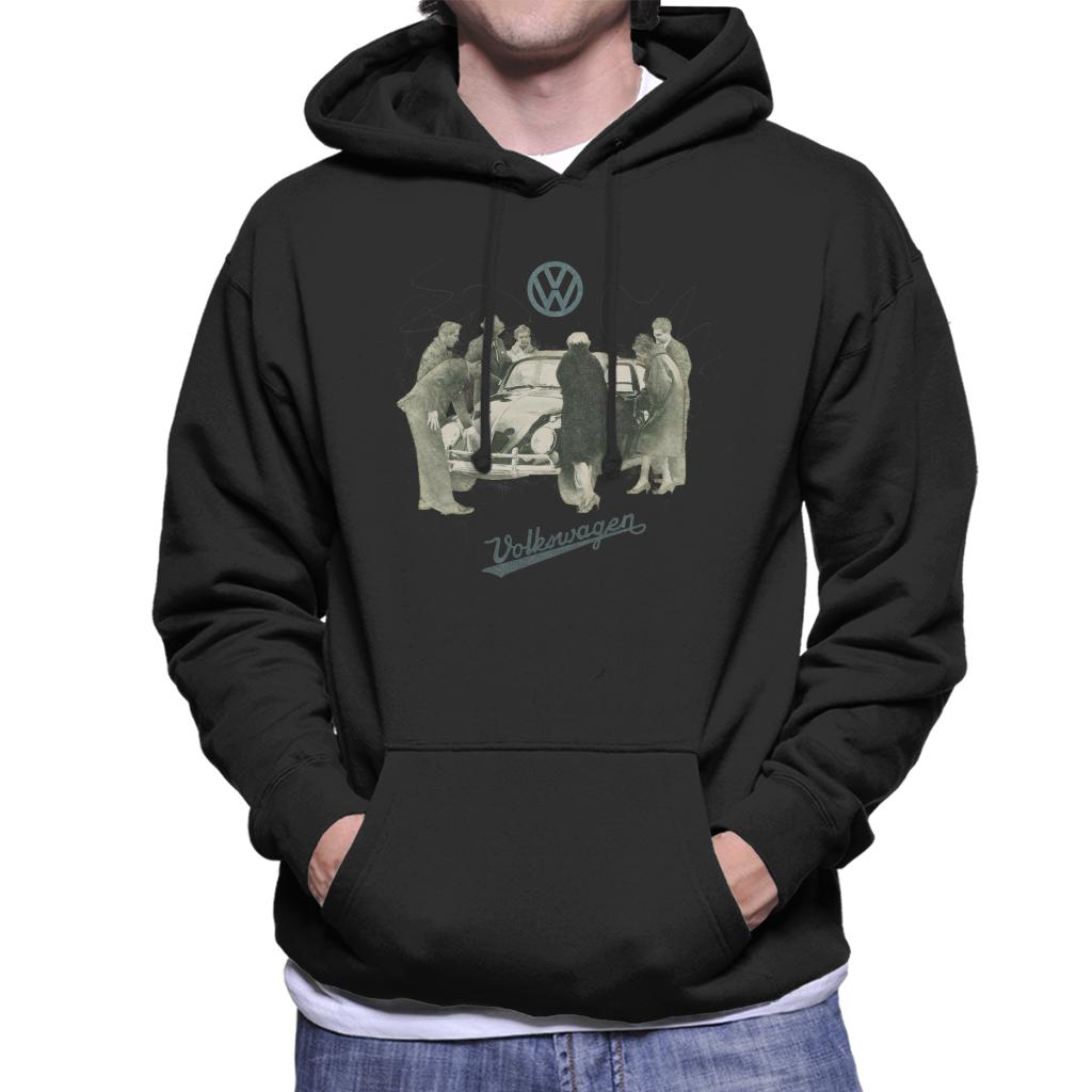 Volkswagen Beetle Gathering Men's Hooded Sweatshirt product image 1
