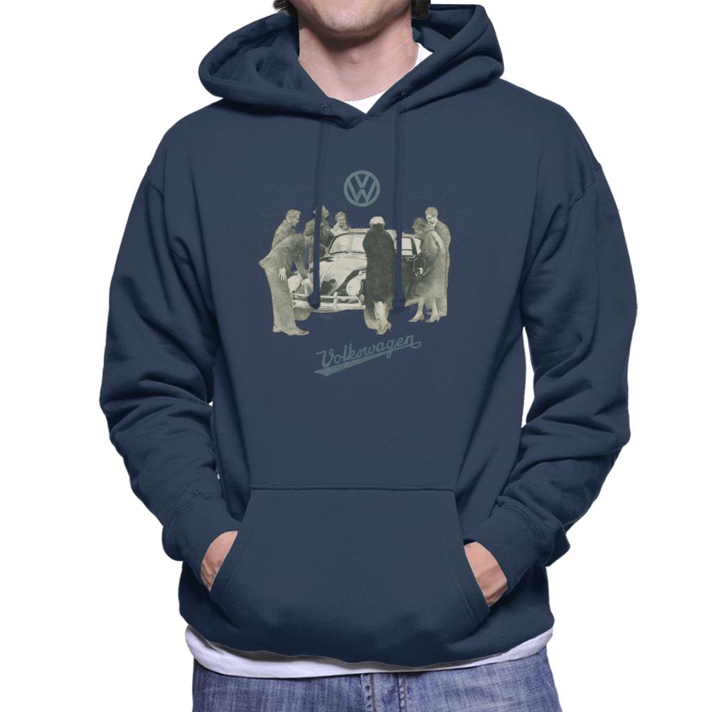 Volkswagen Beetle Gathering Men's Hooded Sweatshirt product image 6