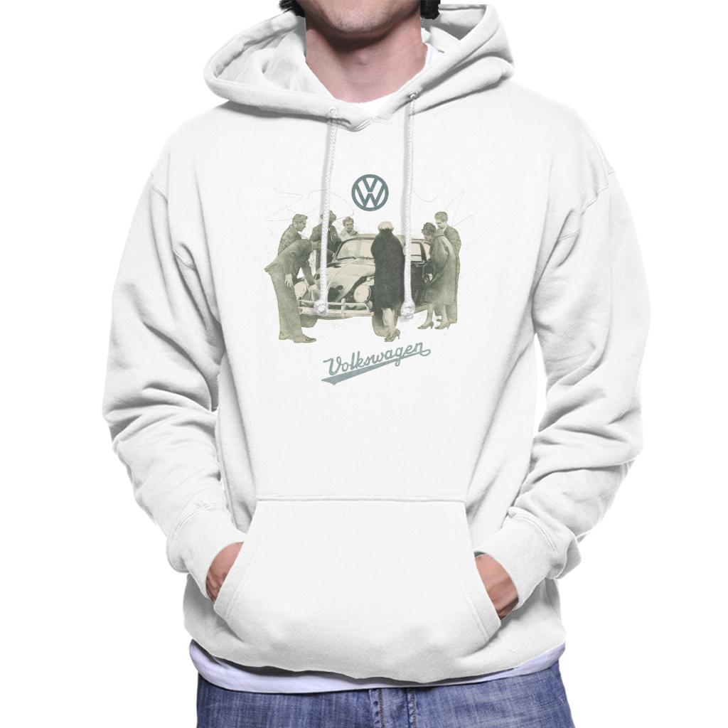 Volkswagen Beetle Gathering Men's Hooded Sweatshirt product image 4