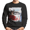 Volkswagen Christmas Camper Van Santa Claus And Reindeer product image 1