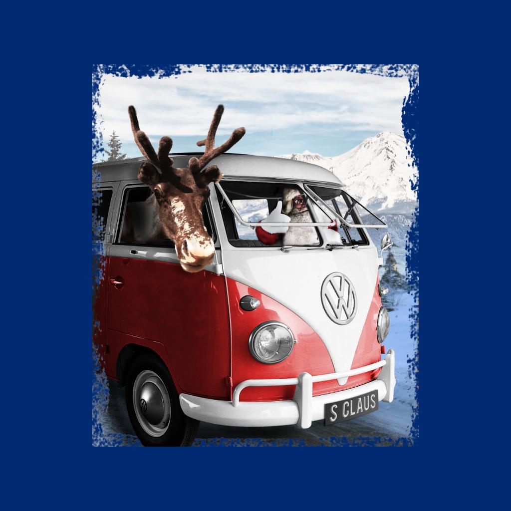 Volkswagen Christmas Camper Van Santa Claus And Reindeer product image 5