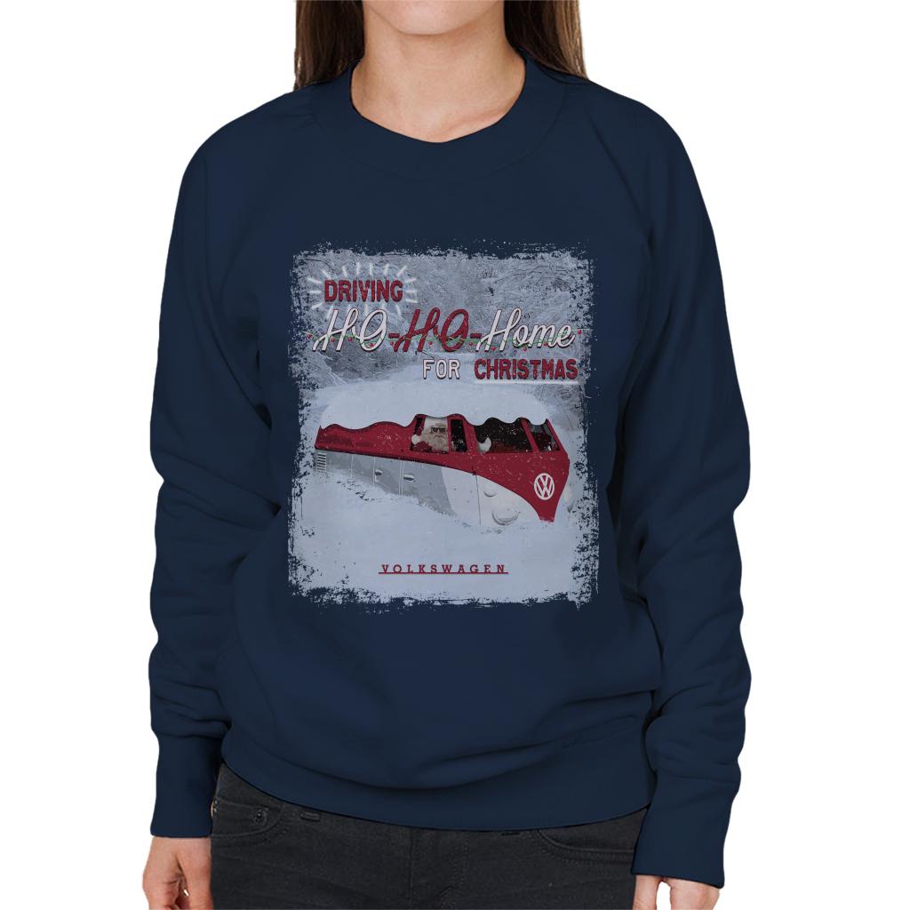 Volkswagen Christmas Camper Van Driving Ho Ho Home For product image 1