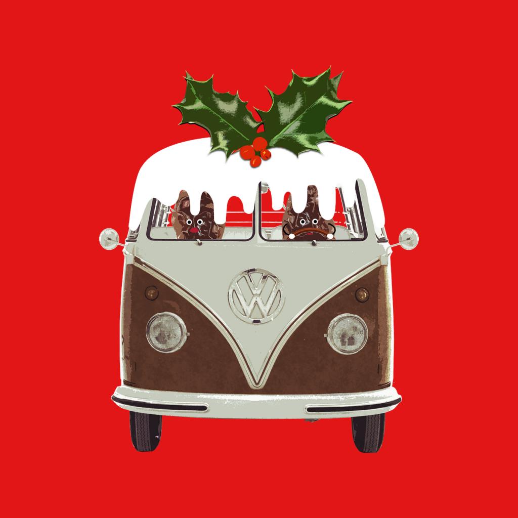 Volkswagen Christmas Pudding Camper Van Women's Sweatshirt product image 5