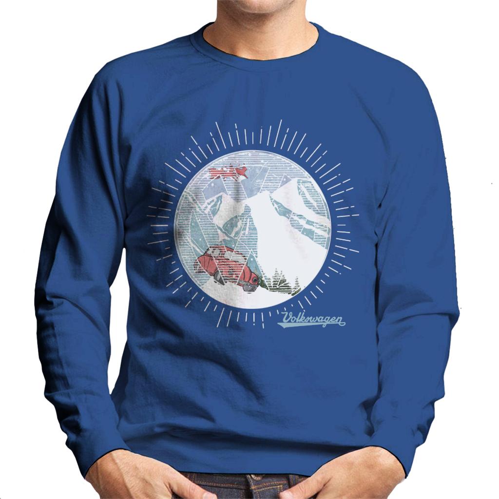 Volkswagen Christmas Beetle In The Festive Mountains Men's product image 4