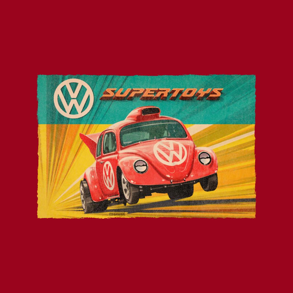Volkswagen Super Toys Men's Hooded Sweatshirt product image 7