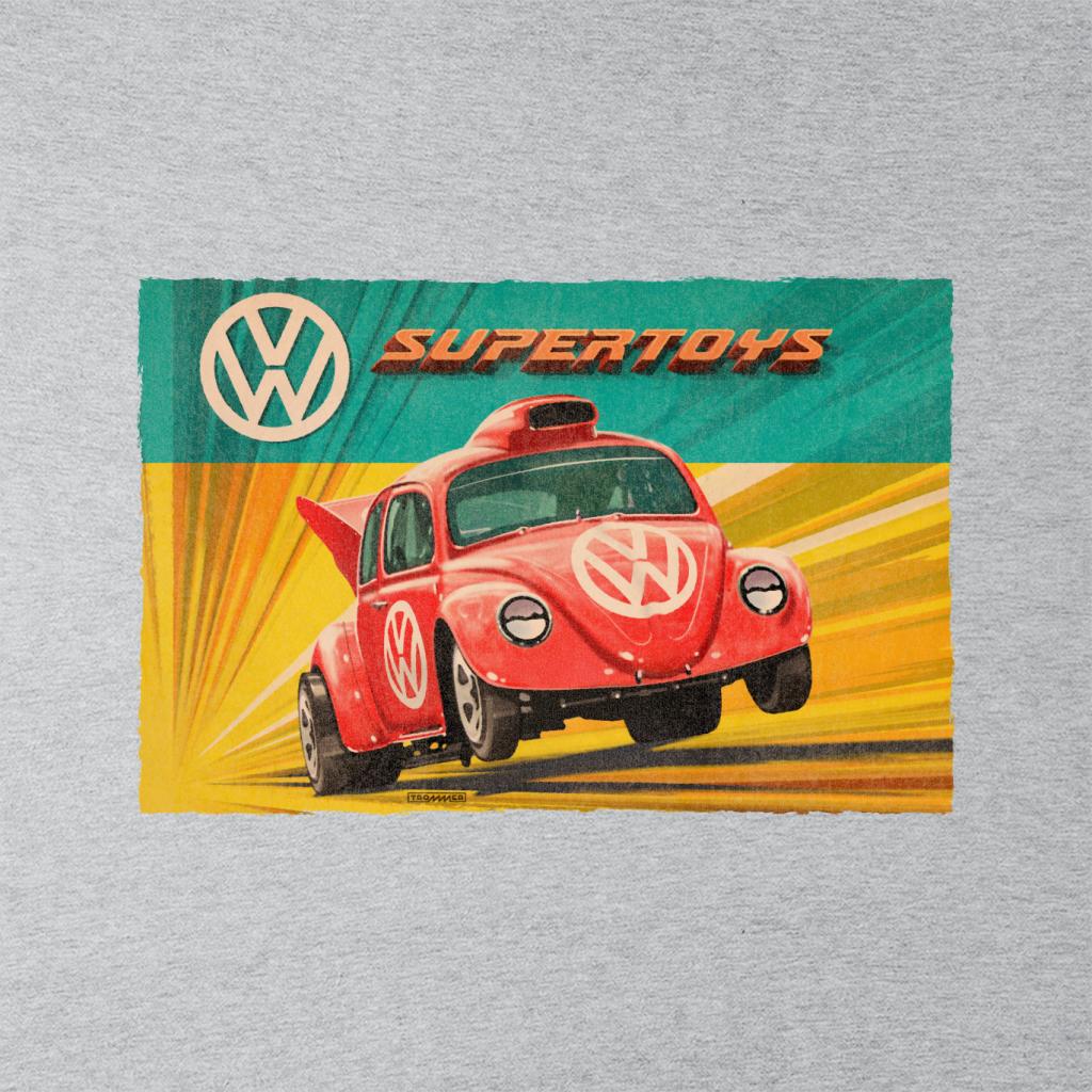 Volkswagen Super Toys Red Beetle Men's Sweatshirt product image 2