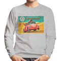 Volkswagen Super Toys Red Beetle Men's Sweatshirt product image 1