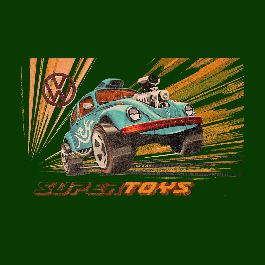 Volkswagen Super Toys Blue Beetle Zooming Men's T-Shirt product image 2