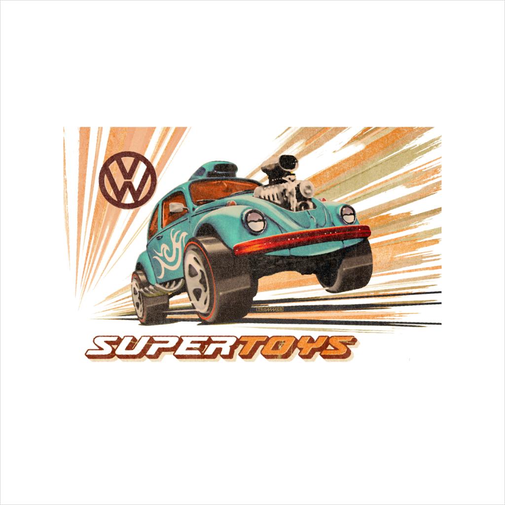 Volkswagen Super Toys Blue Beetle Zooming Women's T-Shirt product image 2