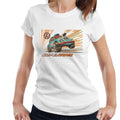 Volkswagen Super Toys Blue Beetle Zooming Women's T-Shirt product image 1