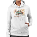 Volkswagen Super Toys Blue Beetle Women's Hooded Sweatshirt product image 1
