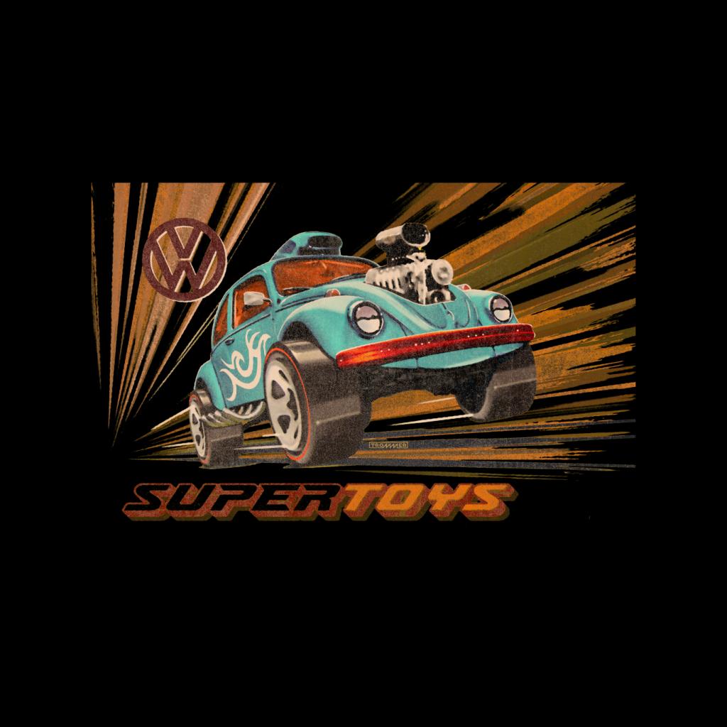 Volkswagen Super Toys Blue Monster Beetle Women's Sweatshirt product image 2