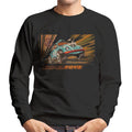 Volkswagen Super Toys Blue Monster Beetle Men's Sweatshirt product image 1