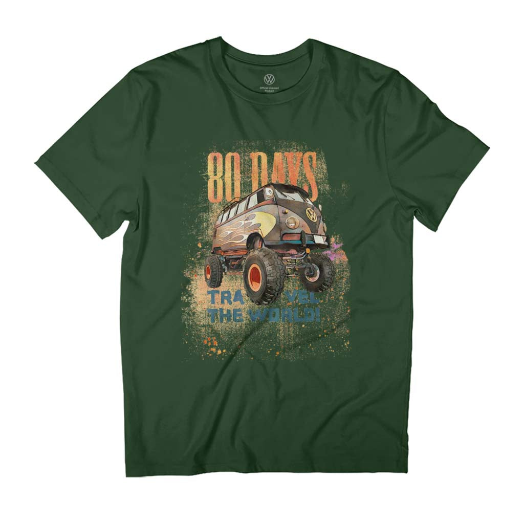 Volkswagen Campervan 80 Days To Travel The World Men's product image 1