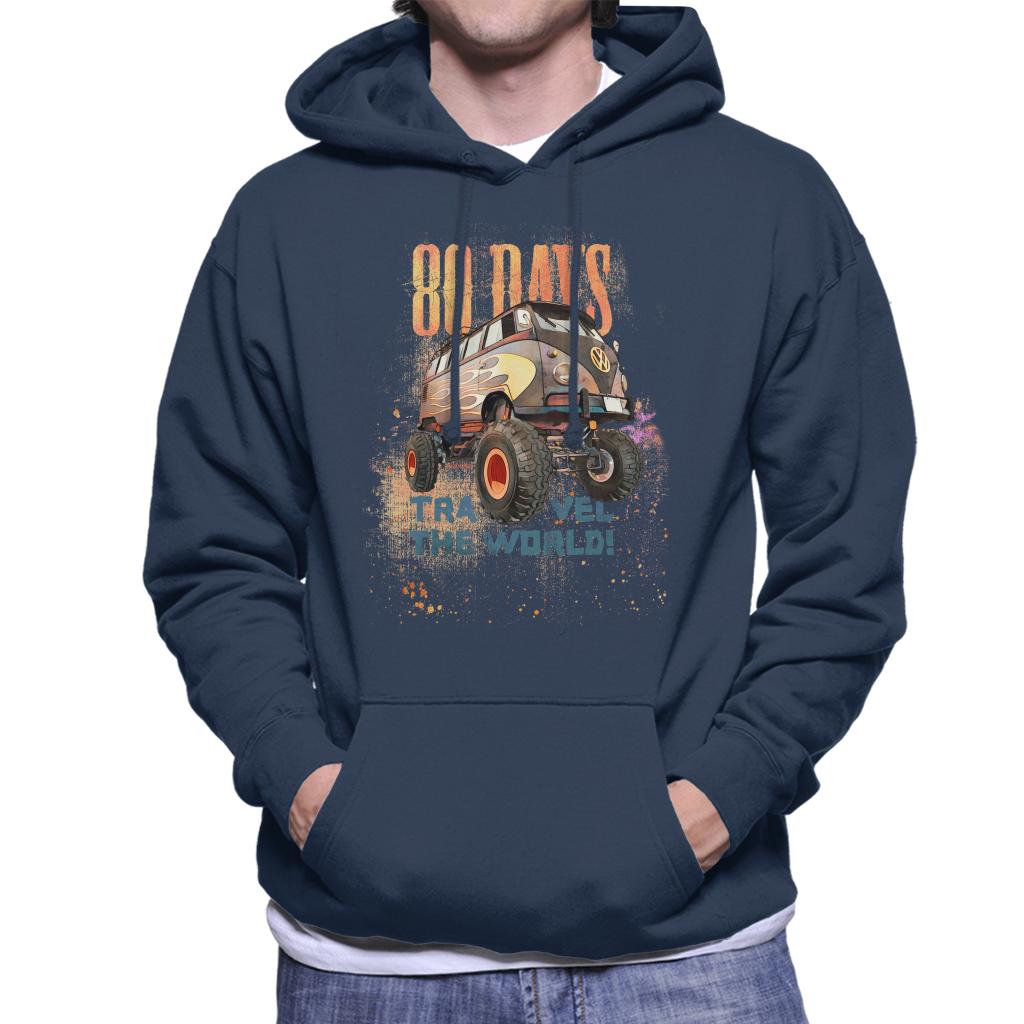Volkswagen 80 Days To Travel The World Men's Hooded product image 4