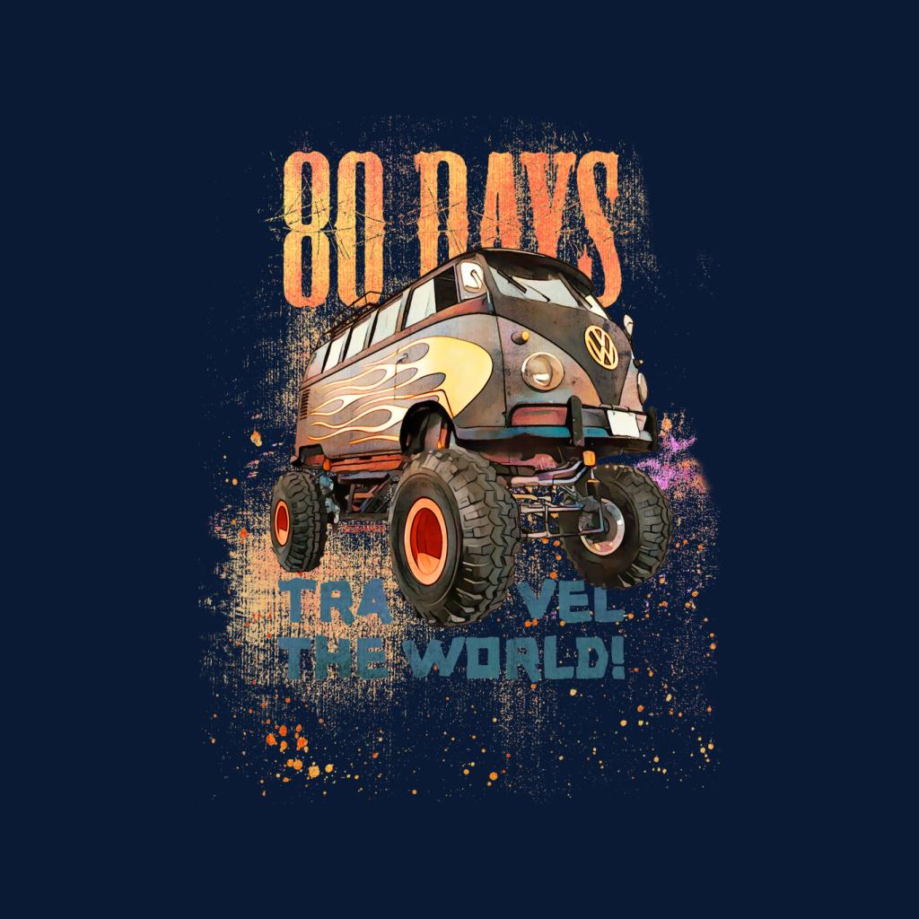 Volkswagen 80 Days To Travel The World Women's Hooded product image 5