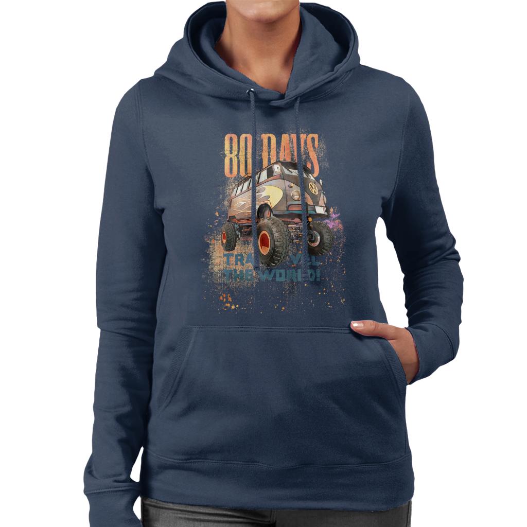 Volkswagen 80 Days To Travel The World Women's Hooded product image 4
