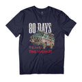 Volkswagen Campervan 80 Days Travel The Globe Men's T-Shirt product image 1
