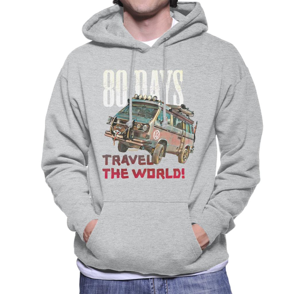 Volkswagen 80 Days Travel The Globe Men's Hooded Sweatshirt product image 4