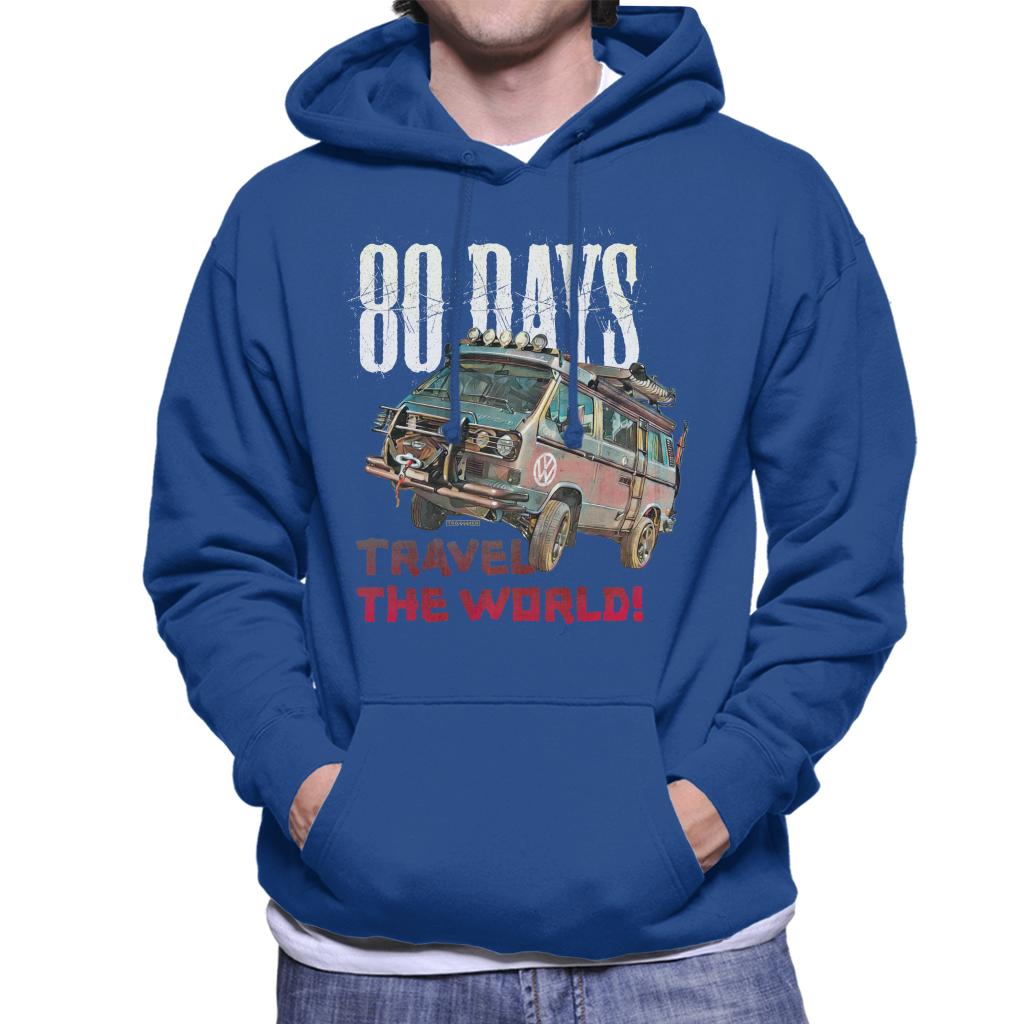 Volkswagen 80 Days Travel The Globe Men's Hooded Sweatshirt product image 6