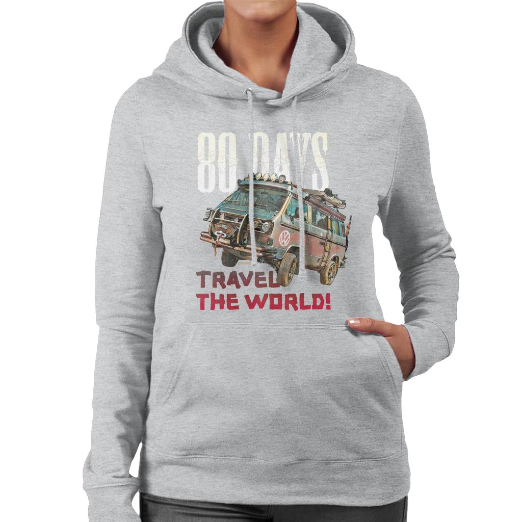 Volkswagen 80 Days Travel The Globe Women's Hooded product image 4