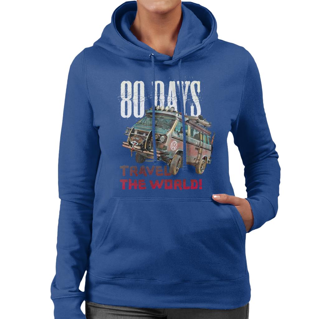Volkswagen 80 Days Travel The Globe Women's Hooded product image 6