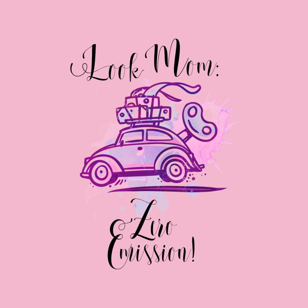 Volkswagen Beetle Look Mom Zero Emission Women's T-Shirt product image 7