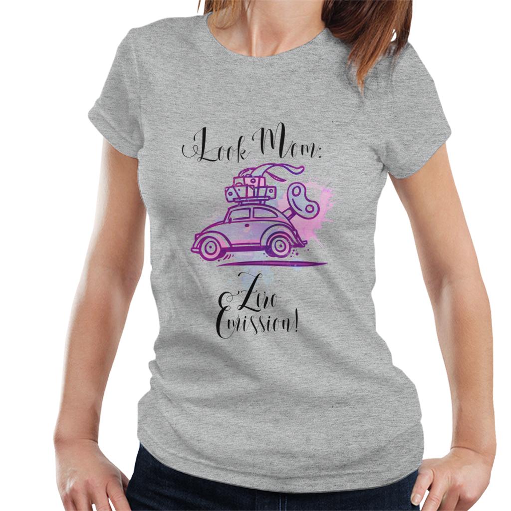 Volkswagen Beetle Look Mom Zero Emission Women's T-Shirt product image 1