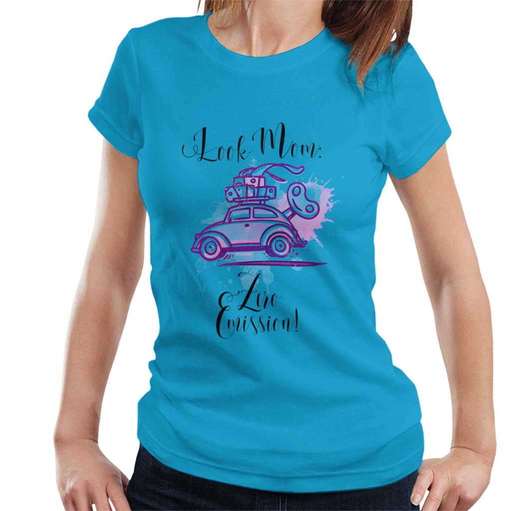 Volkswagen Beetle Look Mom Zero Emission Women's T-Shirt product image 4