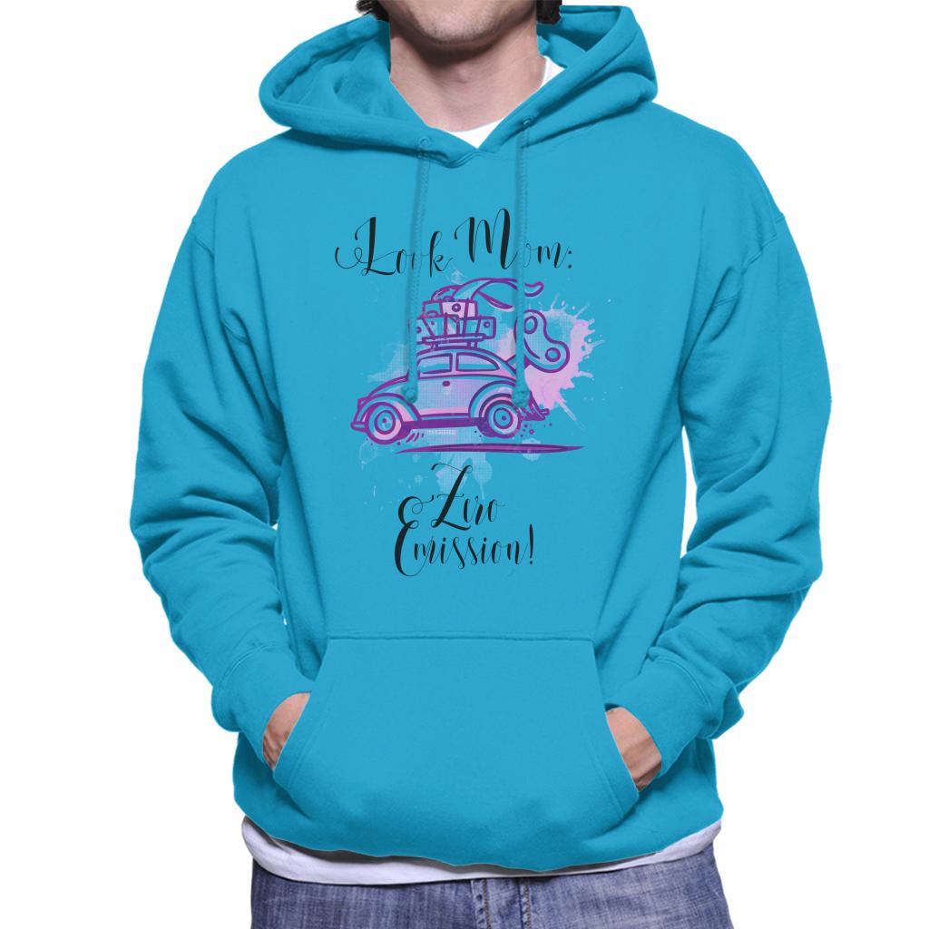Volkswagen Look Mom Zero Emission Men's Hooded Sweatshirt product image 4