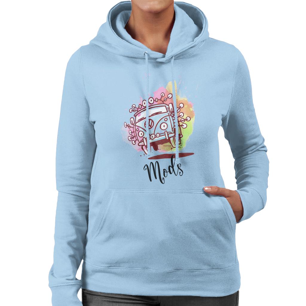 Volkswagen Mods Women's Hooded Sweatshirt product image 6