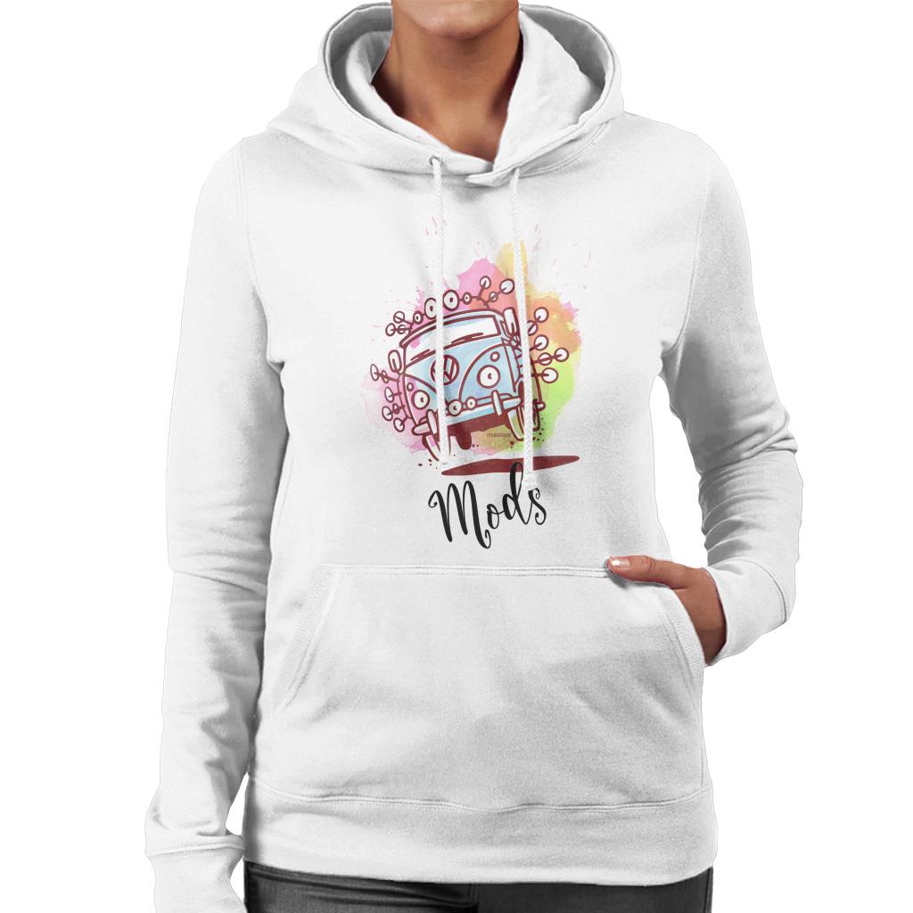 Volkswagen Mods Women's Hooded Sweatshirt product image 4