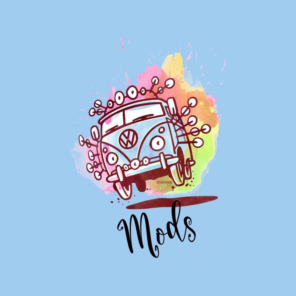 Volkswagen Campervan Colourful Mods Men's Sweatshirt product image 7