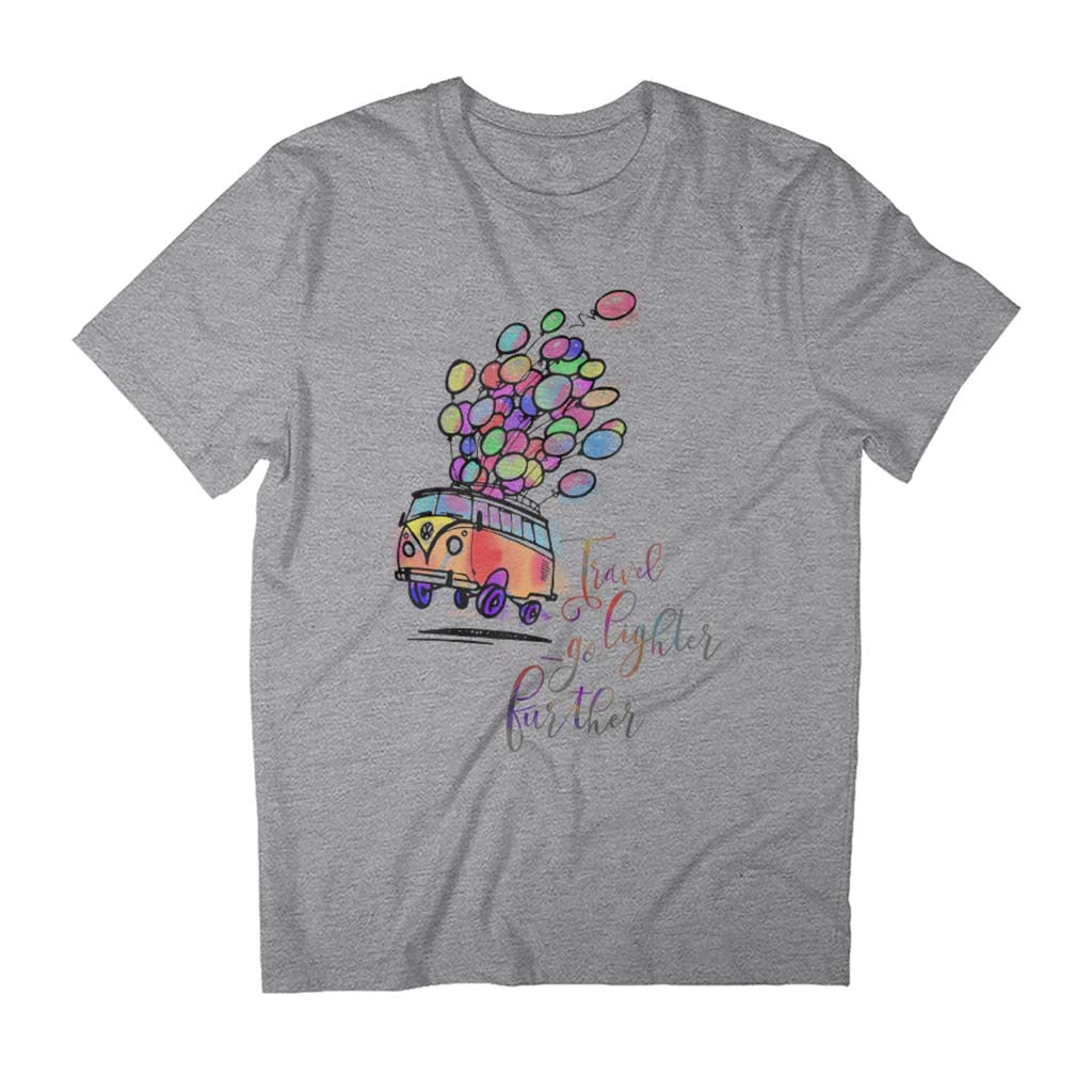 Volkswagen Campervan Travel Go Lighter Further Men's T-Shirt product image 1