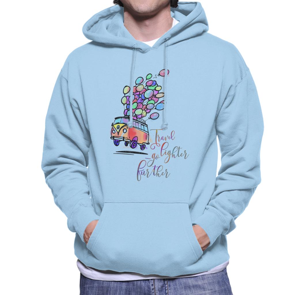 Volkswagen Travel Go Lighter Further Men's Hooded Sweatshirt product image 4