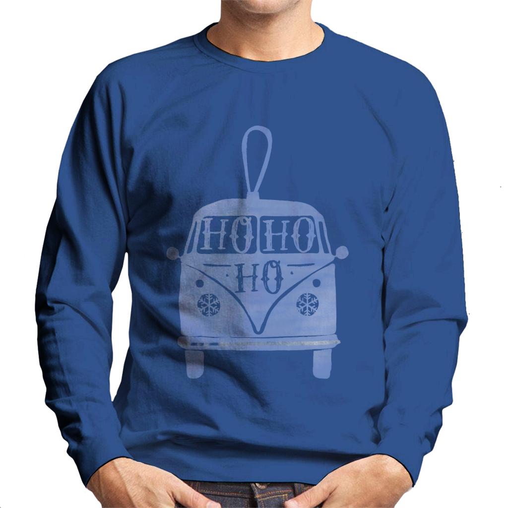 Volkswagen Christmas Camper Ho Ho Ho Men's Sweatshirt product image 4