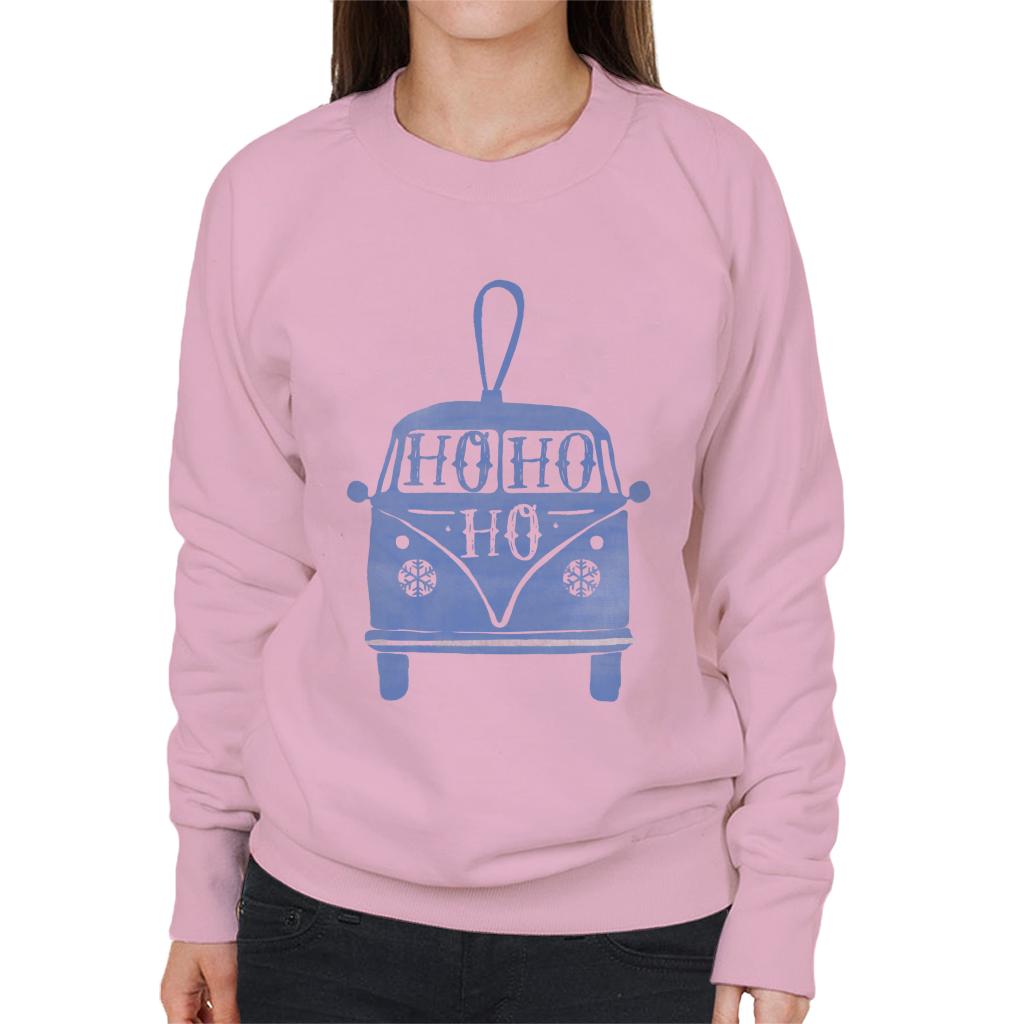 Volkswagen Christmas Camper Ho Ho Ho Women's Sweatshirt product image 6