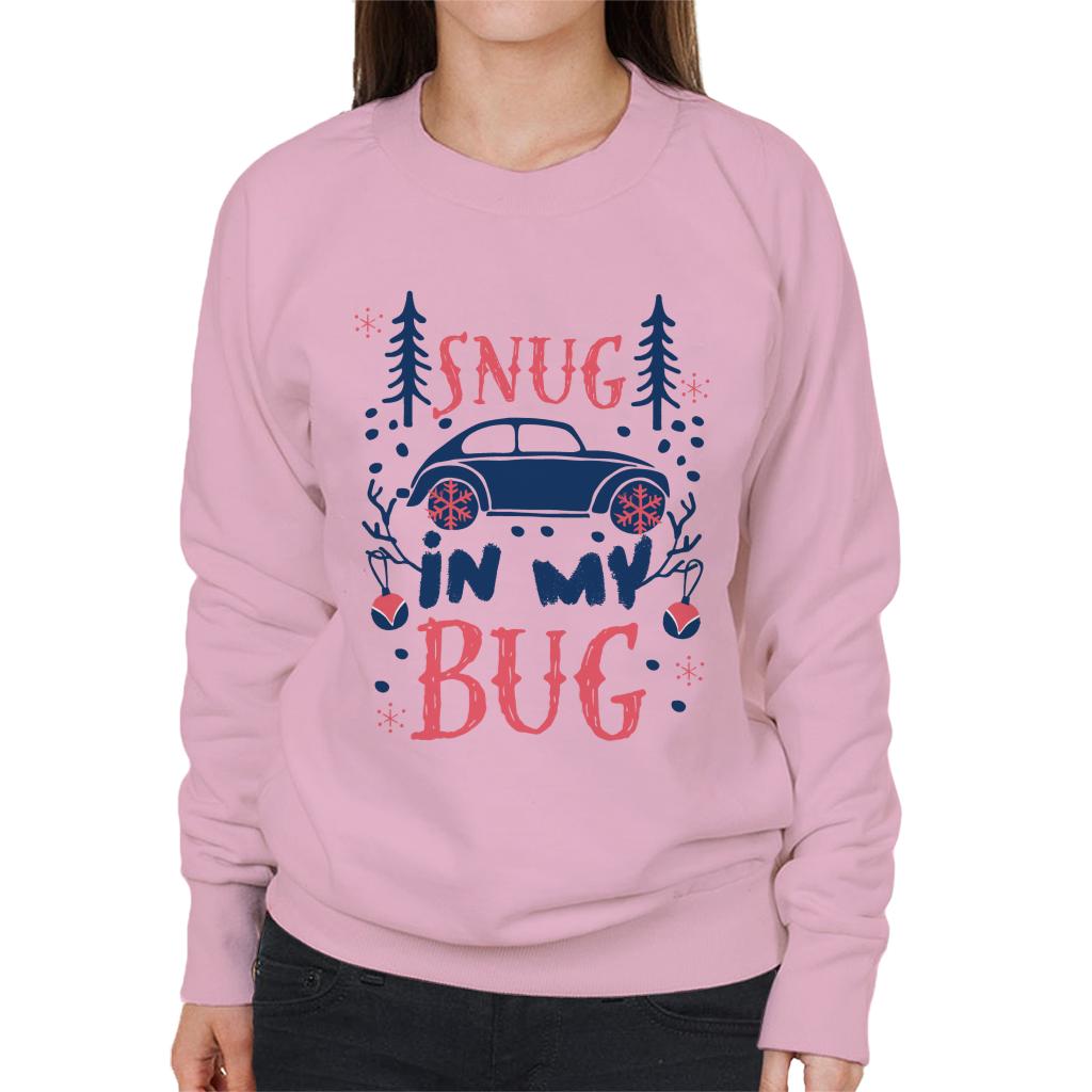 Volkswagen Christmas Snug In My Bug Women's Sweatshirt product image 6