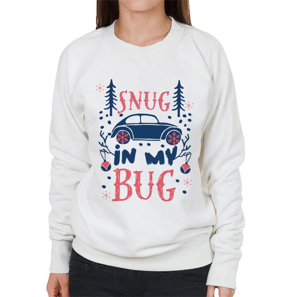 Volkswagen Christmas Snug In My Bug Women's Sweatshirt product image 4