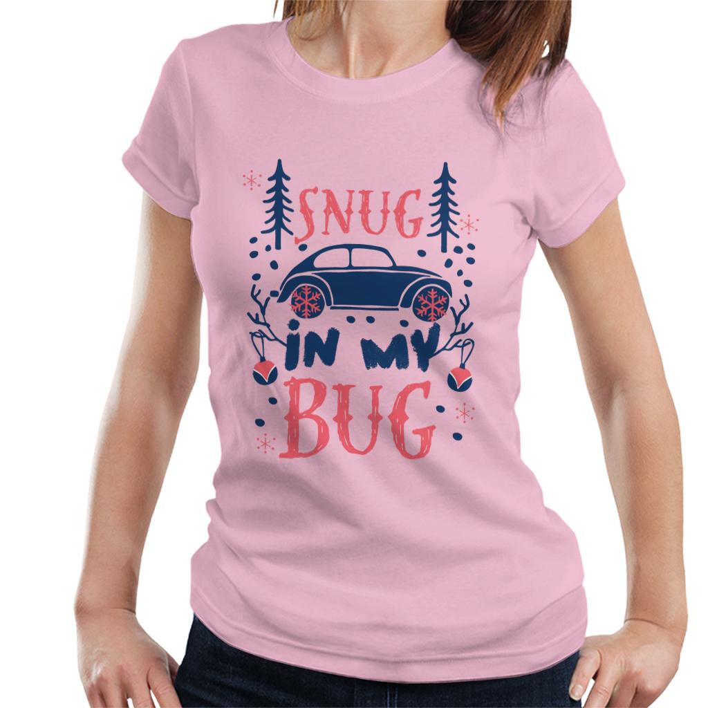 Volkswagen Christmas Snug In My Bug Women's T-Shirt product image 6