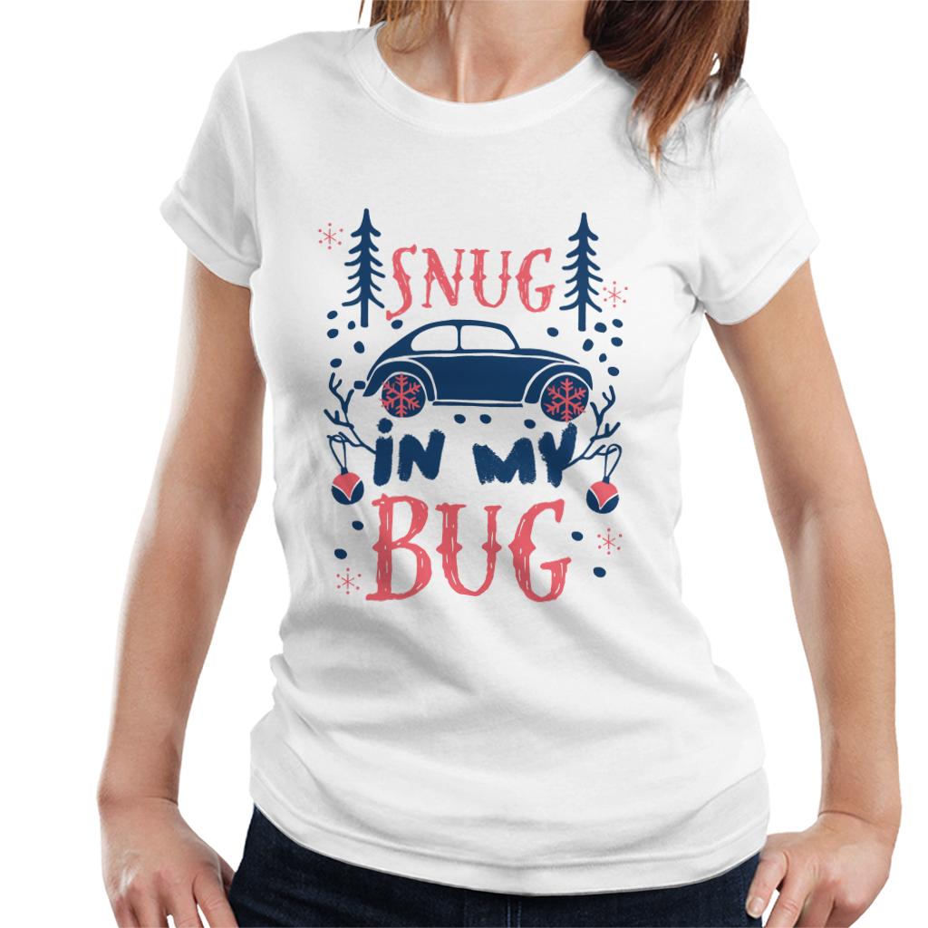 Volkswagen Christmas Snug In My Bug Women's T-Shirt product image 4